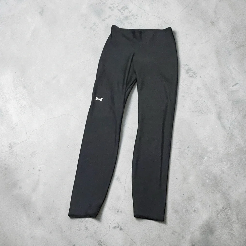 Two (2) Under‎ Armour Black Leggings * Workout * Jogging * Activewear - Picture 7 of 10